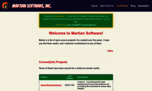 Martiansoftware.com thumbnail