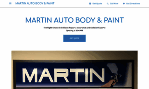 Martin-auto-body-paint.business.site thumbnail