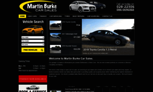 Martinburkecarsales.ie thumbnail