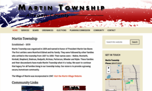 Martintownship.org thumbnail