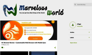 Marvelous1world.blogspot.in thumbnail