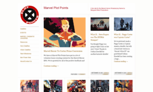 Marvelplotpoints.wordpress.com thumbnail