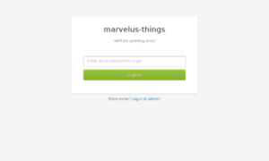 Marvelus-things.mybisi.com thumbnail