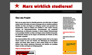 Marx-wirklich-studieren.net thumbnail