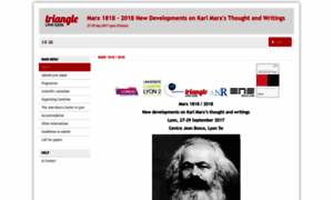 Marx2018.sciencesconf.org thumbnail