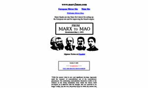 Marx2mao.com thumbnail