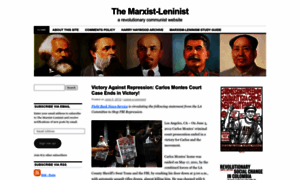 Marxistleninist.wordpress.com thumbnail