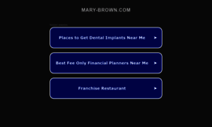 Mary-brown.com thumbnail