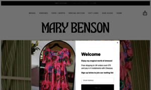 Marybensonworld.com thumbnail