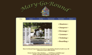 Marygoroundstables.com thumbnail
