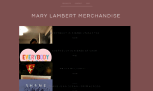 Marylambert.bigcartel.com thumbnail