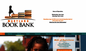 Marylandbookbank.org thumbnail