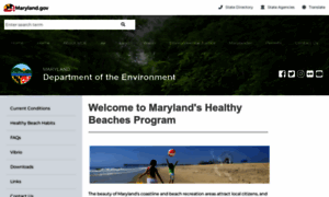 Marylandhealthybeaches.com thumbnail