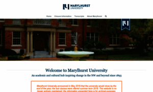 Marylhurst.edu thumbnail