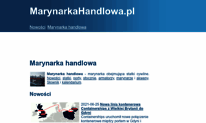 Marynarkahandlowa.pl thumbnail