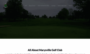 Marysvillegolfclub.com thumbnail
