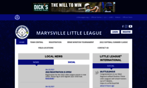 Marysvillelittleleague.com thumbnail