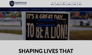 Maryvillechristian.org thumbnail