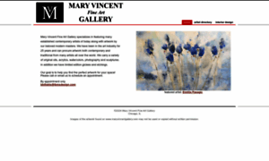 Maryvincentgallery.com thumbnail