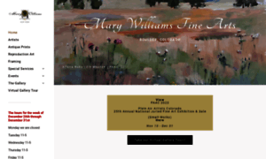 Marywilliamsfinearts.com thumbnail