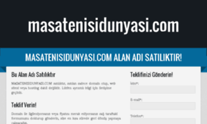 Masatenisidunyasi.com thumbnail