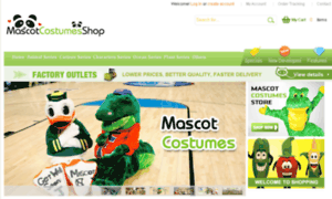 Mascotcostumesshop.com thumbnail