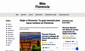 Masflorencia.com thumbnail