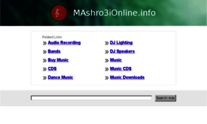 Mashro3ionline.info thumbnail