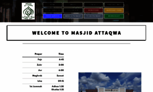 Masjidattaqwa.com thumbnail