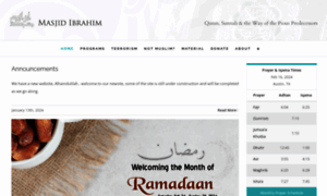 Masjidibrahim.org thumbnail