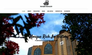 Masjidkhalid.org thumbnail