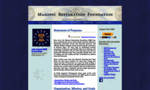 Masonicrestorationfoundation.org thumbnail