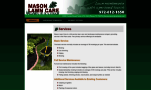 Masonlawncare.net thumbnail