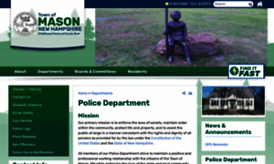 Masonpolice.org thumbnail