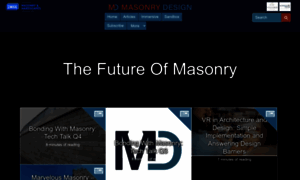 Masonrydesignmagazine.com thumbnail