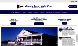 Masonsislandyachtclub.com thumbnail