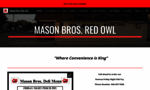 Masonsredowl.com thumbnail