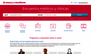Masquemedicos.com thumbnail