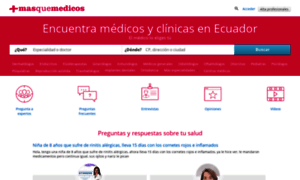 Masquemedicos.ec thumbnail