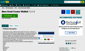 Mass-email-creator-wizmail.soft112.com thumbnail
