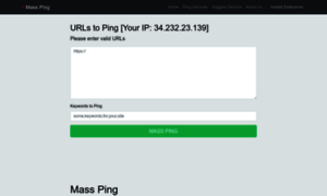 Mass-ping.info thumbnail