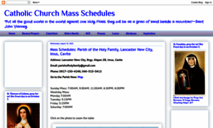 Mass-schedules88.blogspot.com thumbnail
