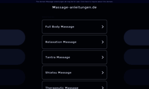 Massage-anleitungen.de thumbnail