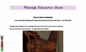 Massage-education.com thumbnail