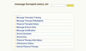 Massage-therapist-salary.net thumbnail