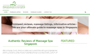 Massageandspa.sg thumbnail