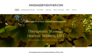 Massagebyheather.com thumbnail