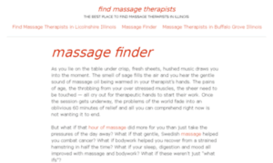 Massagefinder.net thumbnail