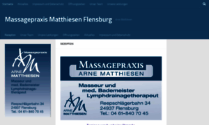 Massagepraxis-matthiesen.de thumbnail