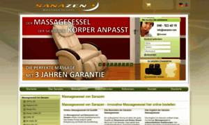 Massagesessel-sanazen.de thumbnail